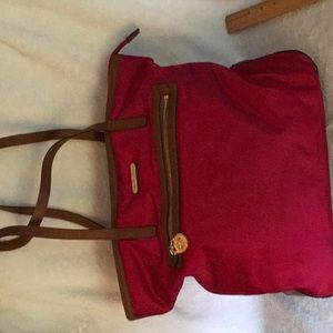 Hot pink Michael Kors satchel